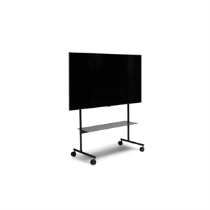 Pedestal Rover TV Stand Charcoal