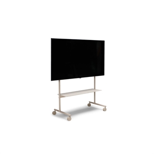 Pedestal Rover TV Stand Oat