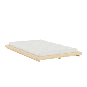 Karup Dock Bed Frame 120x200 Clear Lacquered Pine
