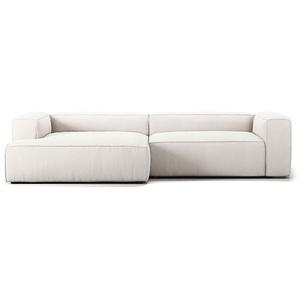 Decotique Grand 3-Seater Sofa Chaise Longue Left Steam/ White