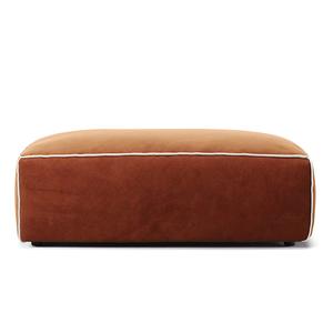 Decotique Grand Hue Footstool Moonwhite/ Copper