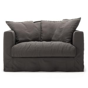 Decotique Le Grand Air Love Seat Armchair Smoked Granite