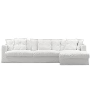 Decotique Le Grand Air 3-Seater Sofa Divan Right White