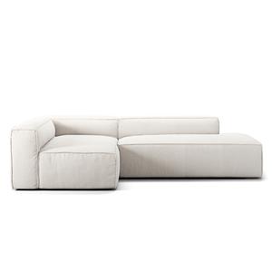 Decotique Grand 3-Seater Lounge Sofa Open End Right Steam/ White