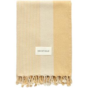 Decotique Summer Hamam Throw 80x160 Sunshine