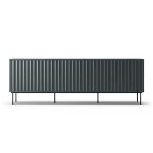 Decotique Wave TV Bench 3D Gray