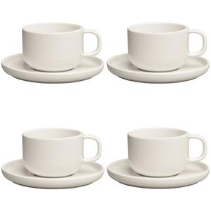 Decotique BON Tea Cup Set of 4 Ivory