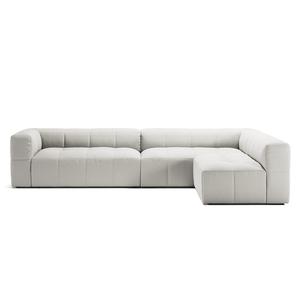 Decotique Mure 4-Seater Sofa With Open End Right Steam/ White