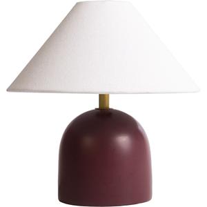 Decotique Flora Table Lamp 25 Burgundy