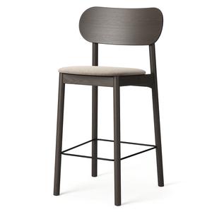 Decotique Elephant Bar Stool Dark Oak/ Beige Breeze