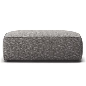 Decotique Grand Footstool Gray Marble