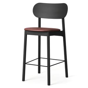 Decotique Elephant Bar Stool Black/Brown Leather