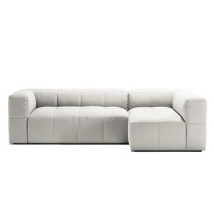 Decotique Mure 3-Seater Sofa With Divan Right Steam/ White