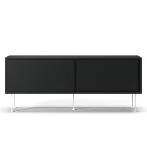 Decotique Vogue TV Bench With Legs 136 Anthracite/ White
