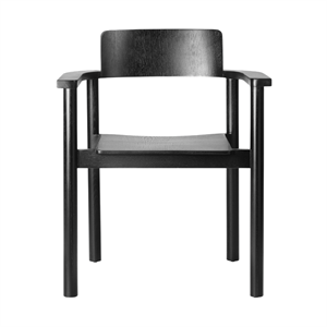 Furniture Copenhagen Rudi Dining Chair Black Lacquered Oak