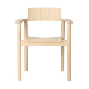 Furniture Copenhagen Rudi Dining Chair White Oiled Oak