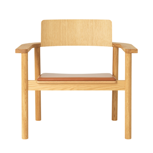 Furniture Copenhagen Rudi Armchair Oiled Oak/Cognac