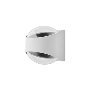 Loom Design Saga Outdoor Wall Lamp White