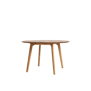 Ro Collection Salon Dining Table Ø120 Oiled Oak