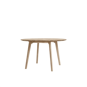 Ro Collection Salon Dining Table Ø120 Soap Treated Oak