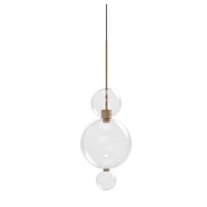 Karman Opium 3 Pendant Transparent/ Aluminum/ Bronze