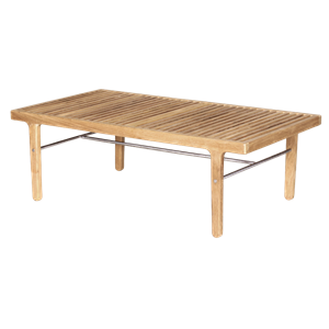 Sibast Furniture RIB Outdoor Coffee Table 110 Teak