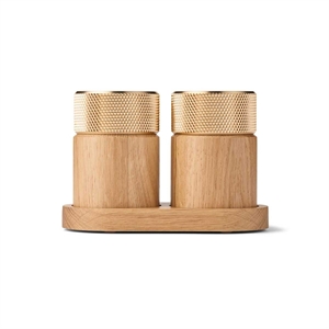 Gejst Sina Salt & Pepper Mill Oak/ Brass