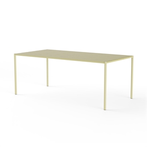 NINE Sine Dining Table 189 x 94.5 cm Yellow