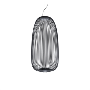 Foscarini Spokes 1 Pendant with LED Gray