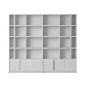 Muuto Stacked Bookcase Configuration 1 Gray
