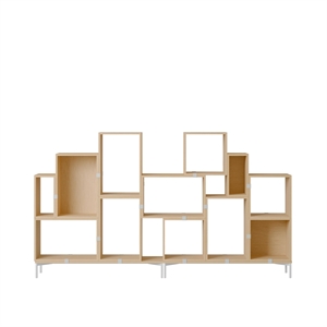 Muuto Stacked Bookcase Configuration 3 Oak