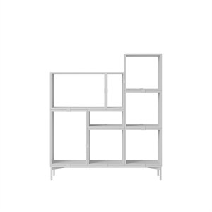 Muuto Stacked Bookcase Configuration 5 Gray
