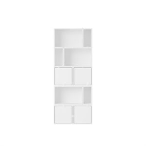 Muuto Stacked Bookcase Configuration 8 White