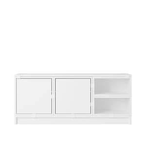 Muuto Stacked Hallway Shelf Configuration 2 White