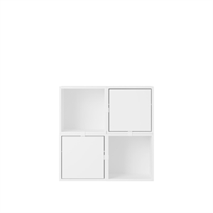 Muuto Stacked Hallway Shelf Configuration 4 White
