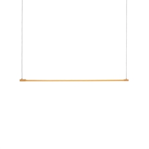 Loom Design Straw Pendant L150 Brass