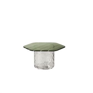 Miniforms Striche Coffee Table Mint Green/ Transparent
