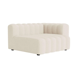 NORR11 Studio Lounge Large Short Armrest For Sofa Left Barnum 24