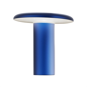 Artemide Takku Portable Lamp Anodized Blue