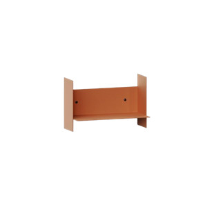 TipToe PLI Steel Shelf 30 cm Tangerine Red