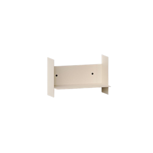 TipToe PLI Steel Shelf 30 cm Cream White