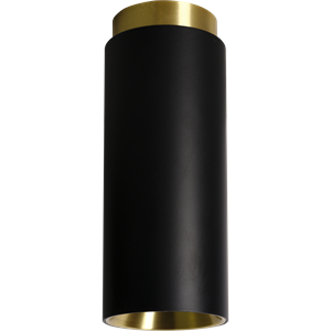 DCW Tobo C65 Ceiling Light Black/ Brass