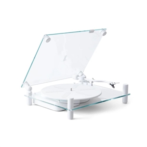 Transparent Turntable Speaker Black