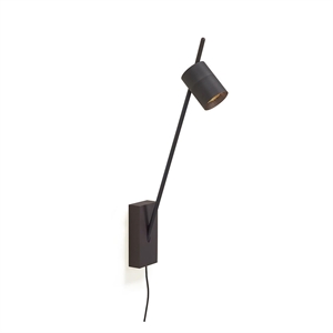 Trizo 21 Aude-Wall L Honeycomb Wall Lamp With Cord Gunmetal