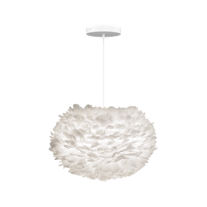 Umage Eos Pendant With Rosette Medium White