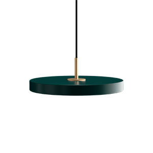 Umage Asteria Plus Mini Pendant Forest Green/ Brass