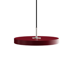 Umage Asteria Plus Mini Pendant Ruby Red/Steel