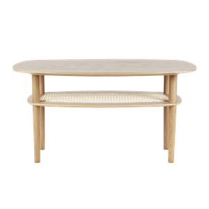 Umage Together Sleek Rectangle Coffee Table High Oak
