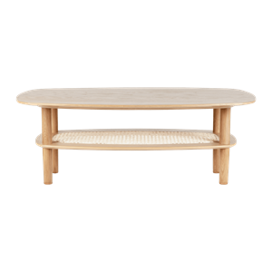 Umage Together Sleek Rectangle Coffee Table Low Oak