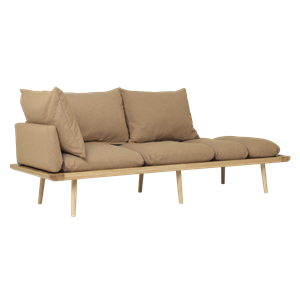 Umage Lounge Around 3-Seater Sofa Oak/Sugar Brown